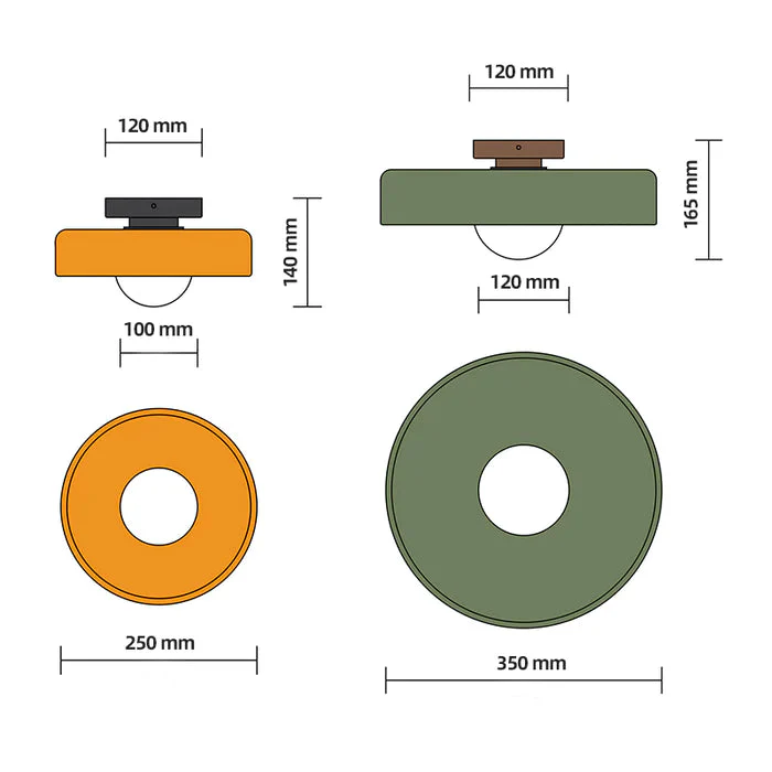 Sonnet Wall & Ceiling Light - Image 24