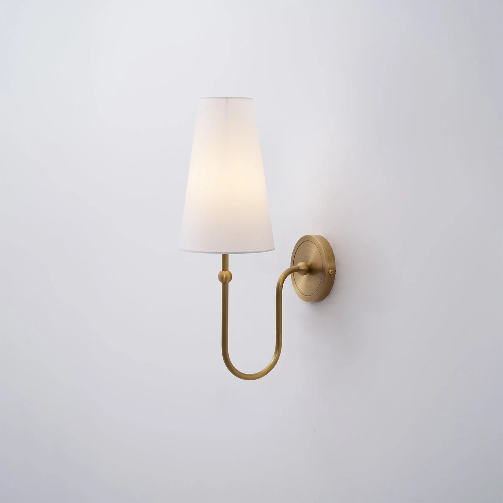 Stirrup Brass Wall Sconce - Image 15