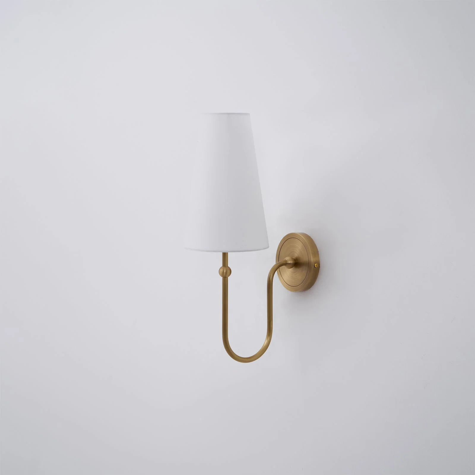 Stirrup Brass Wall Sconce - Image 16