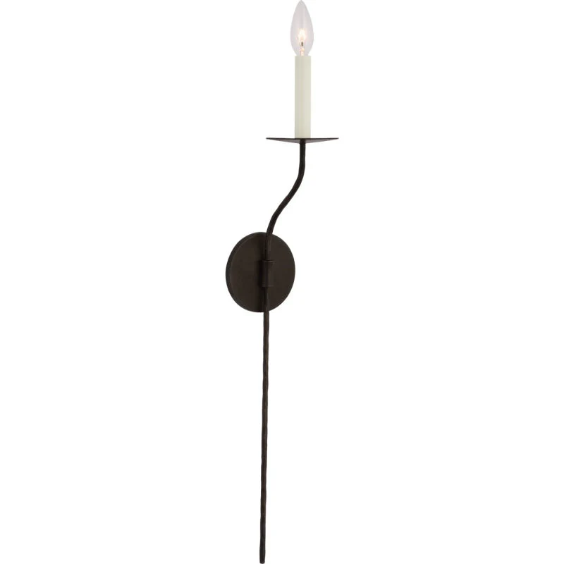 Taper Brass Wall Sconce - Image 21