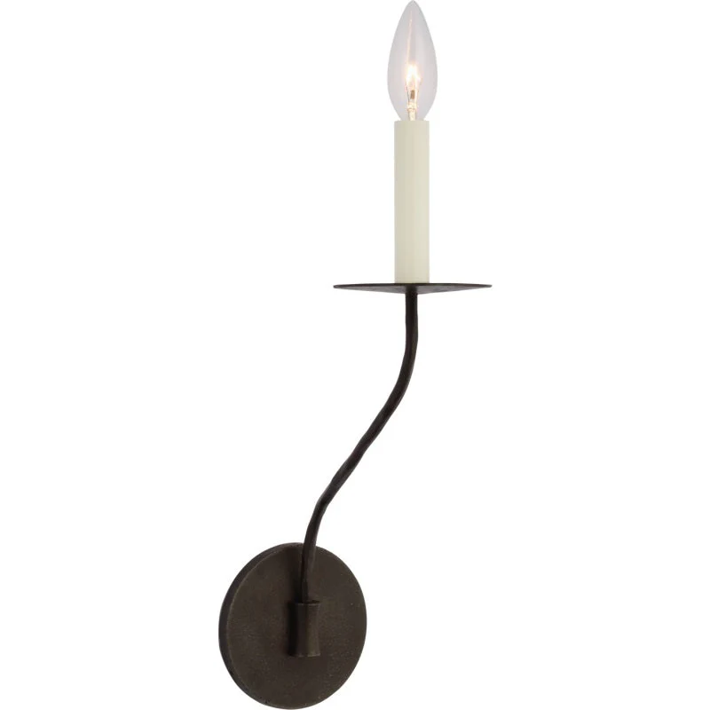 Taper Brass Wall Sconce - Image 23