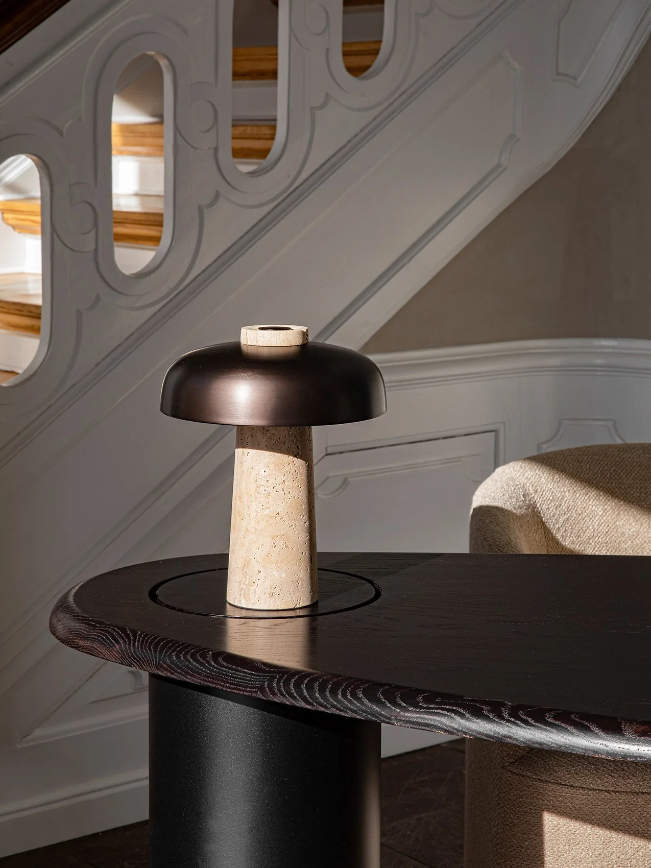 Tibur Stone Table Lamp - Image 9