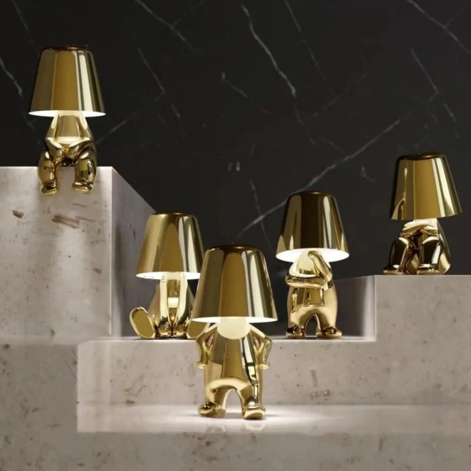 Touch-Control Table Lamp Figurine - Image 2