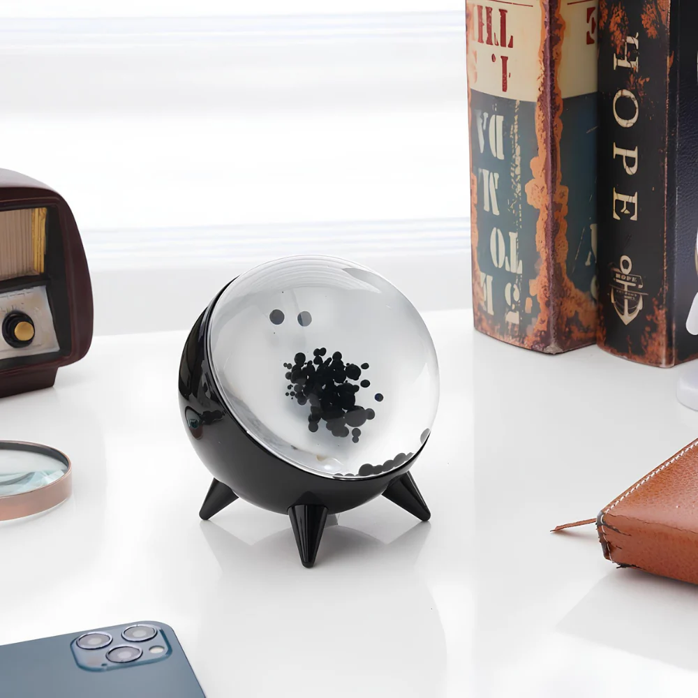 USB Rechargeable Ferrofluid Speaker - Bluetooth Rhythmic Music Display - Image 3