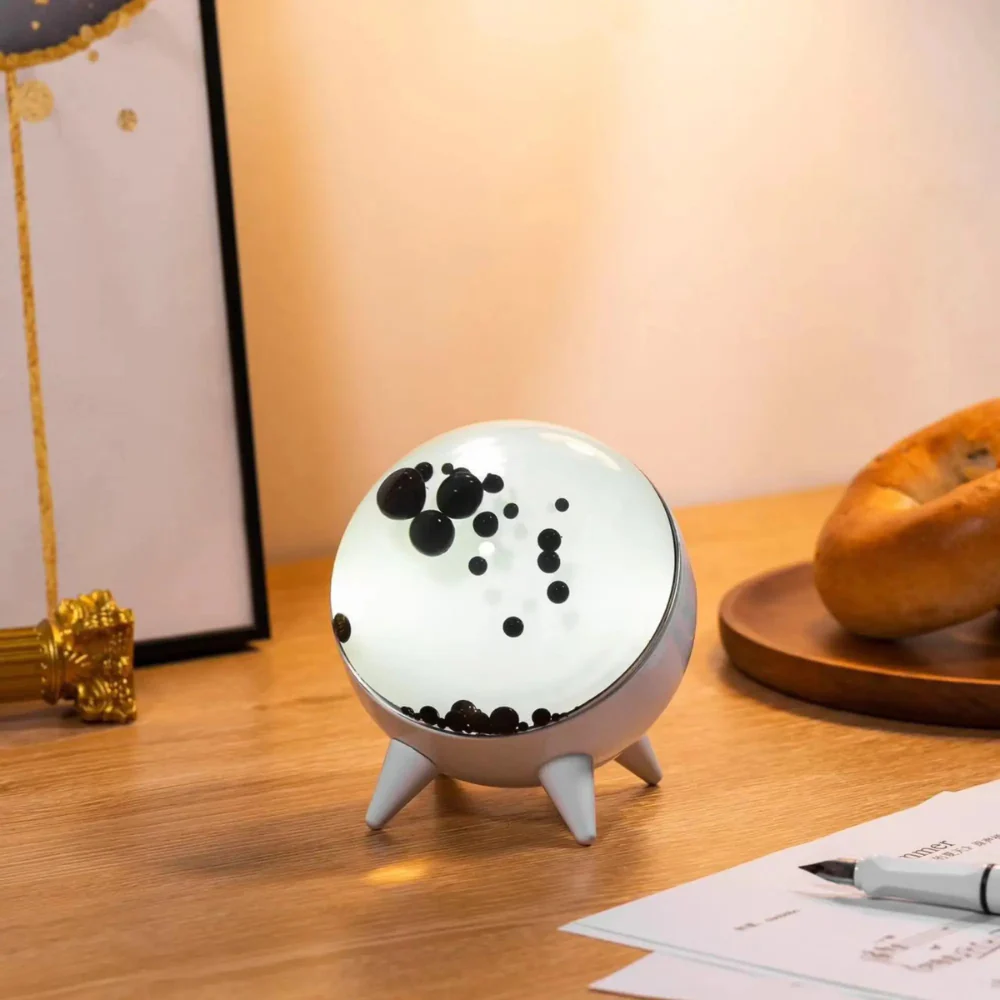 USB Rechargeable Ferrofluid Speaker - Bluetooth Rhythmic Music Display - Image 5
