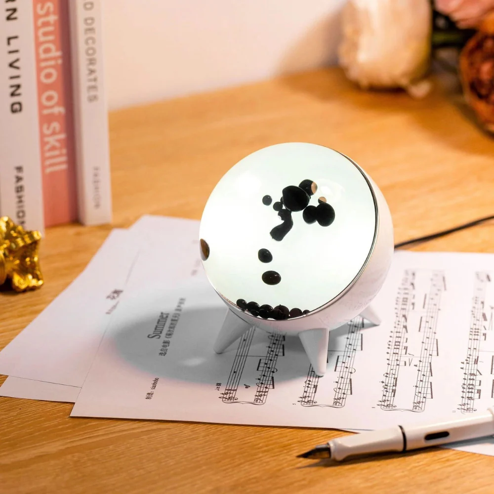 USB Rechargeable Ferrofluid Speaker - Bluetooth Rhythmic Music Display - Image 7